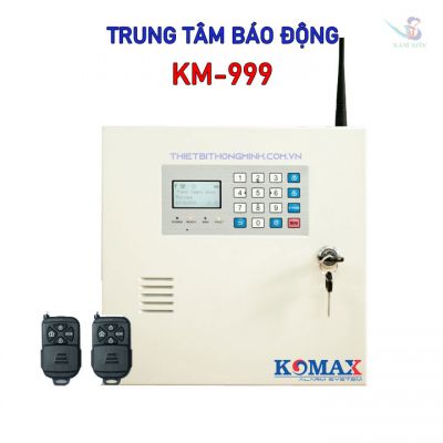 Trung tâm báo trộm siêu bến Komax KM-999 Dùng LINE